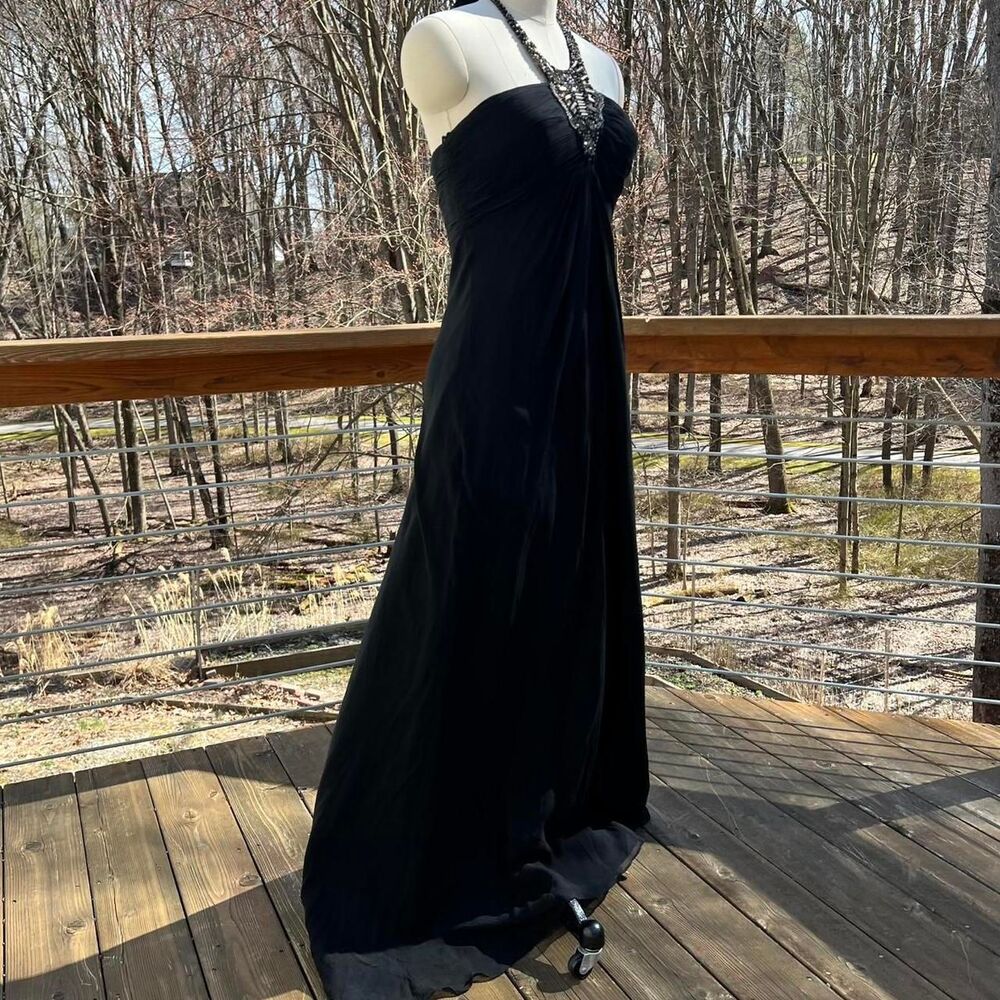 Aidan Mattox Black Formal Dress